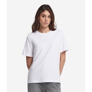FALCONERI Cotton Tee White Crewneck T-Shirt Size Med